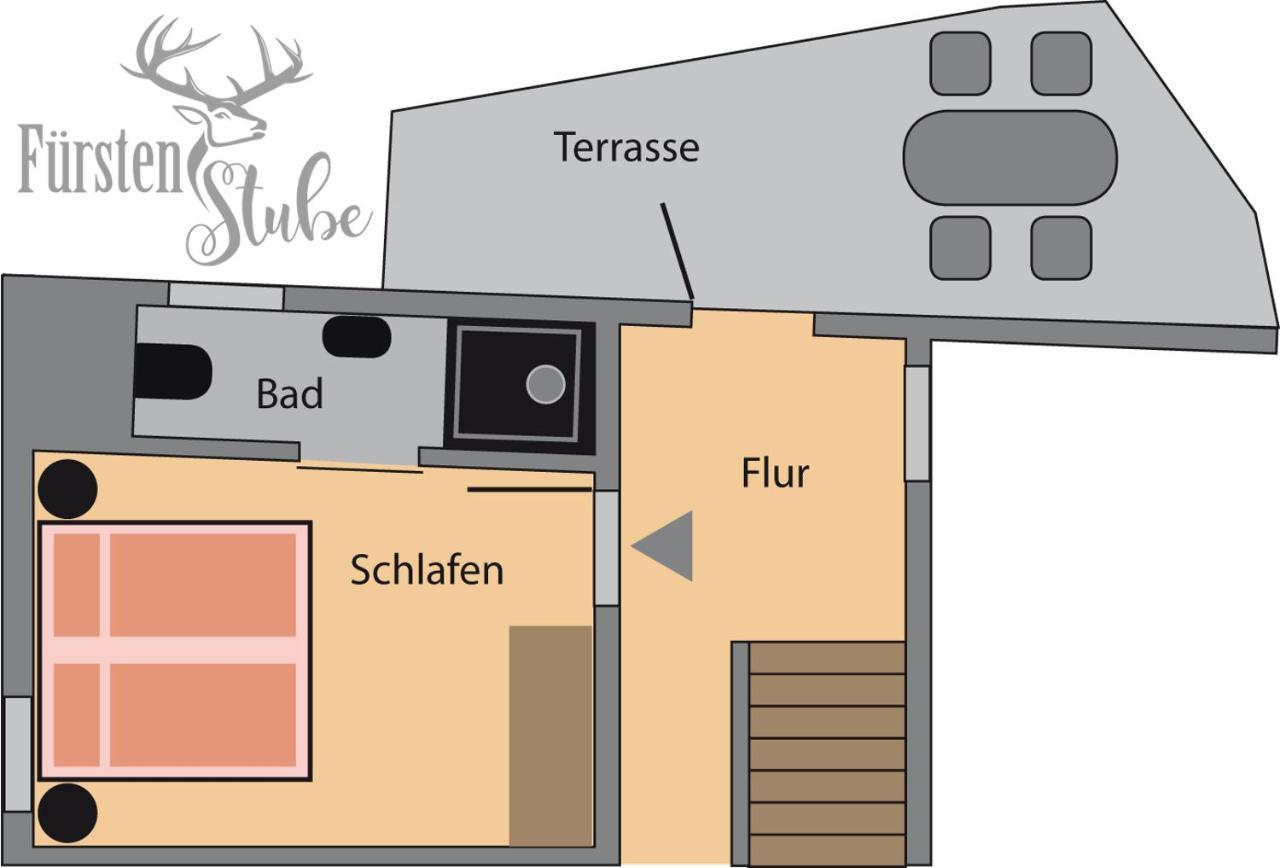 Fuerstenstube Hirschhorn Exteriör bild